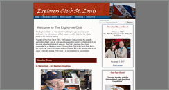Desktop Screenshot of explorers-stl.com