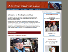 Tablet Screenshot of explorers-stl.com